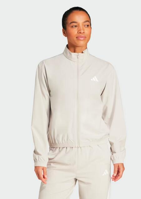 Giacca a vento donna adidas essentials - beige 1/6