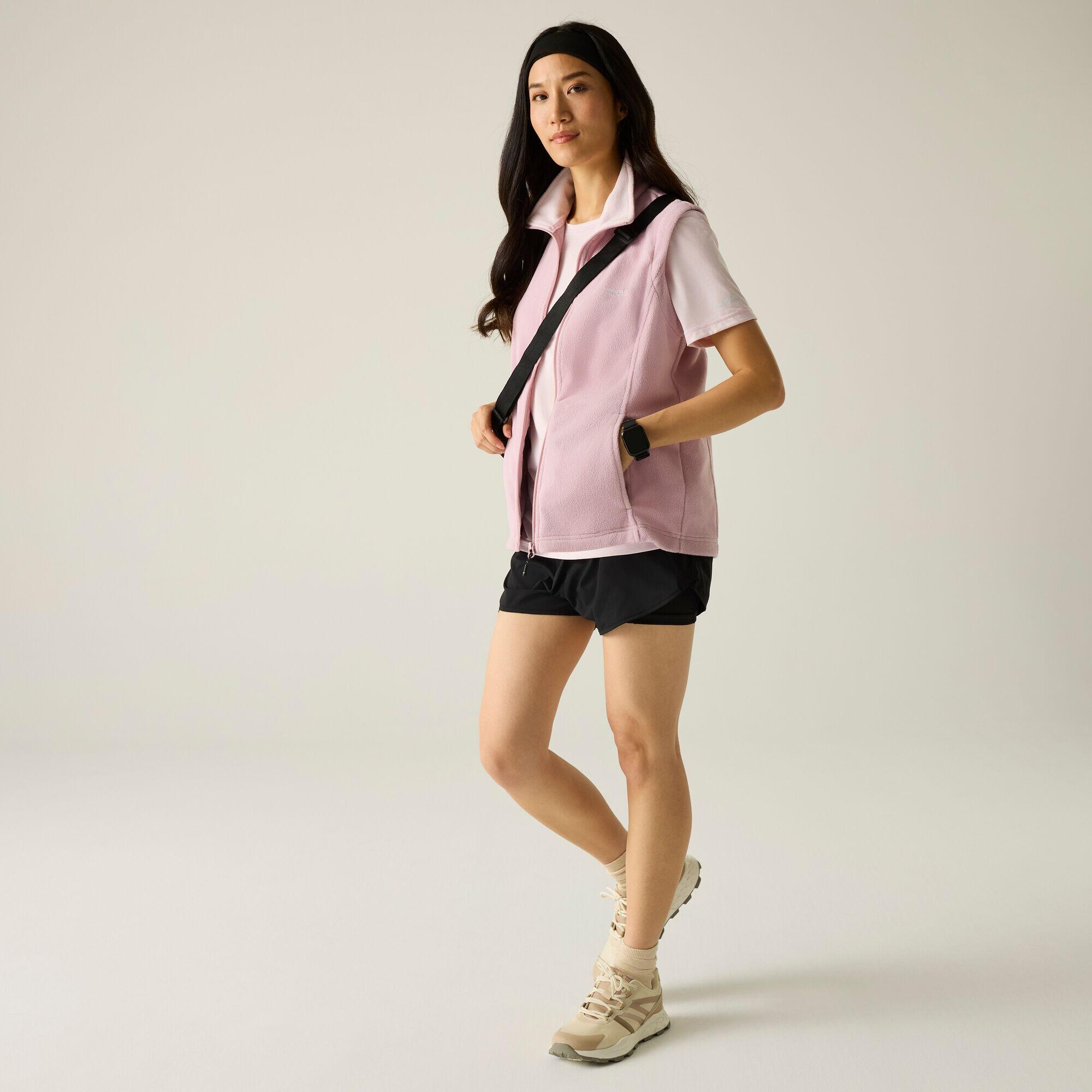 Ärmellose Zip-Fleecejacke für Frauen Regatta Sweetness 3/5