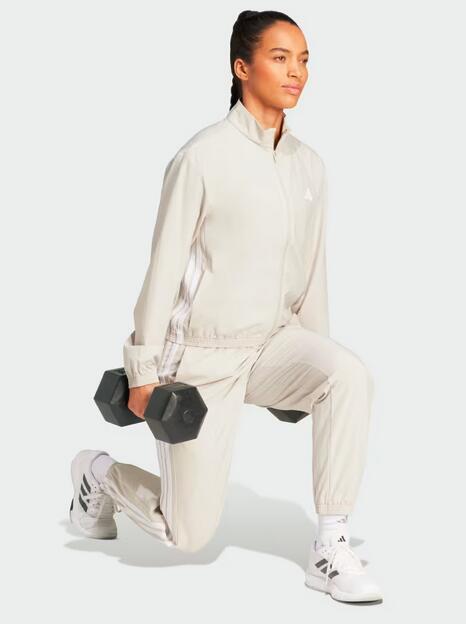 Giacca a vento donna adidas essentials - beige 3/6