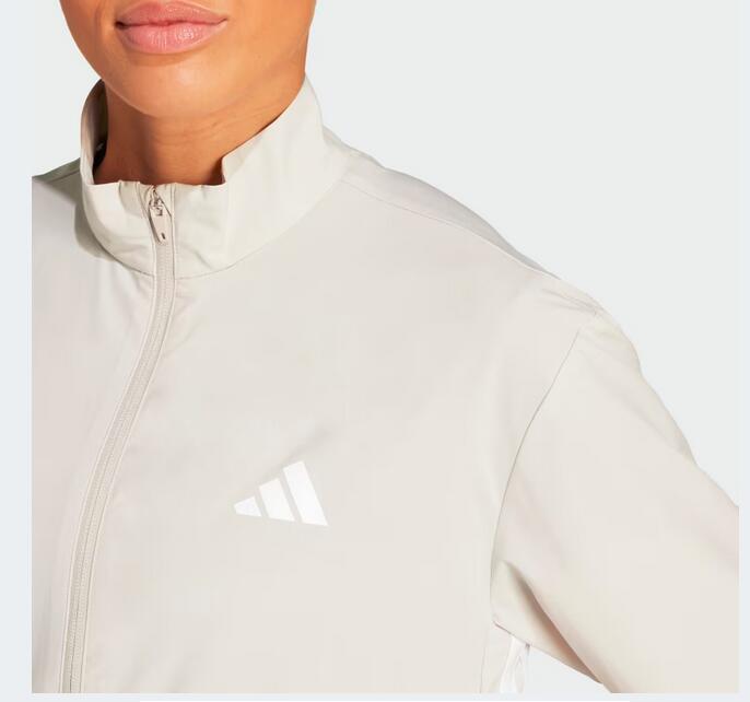 Giacca a vento donna adidas essentials - beige 5/6