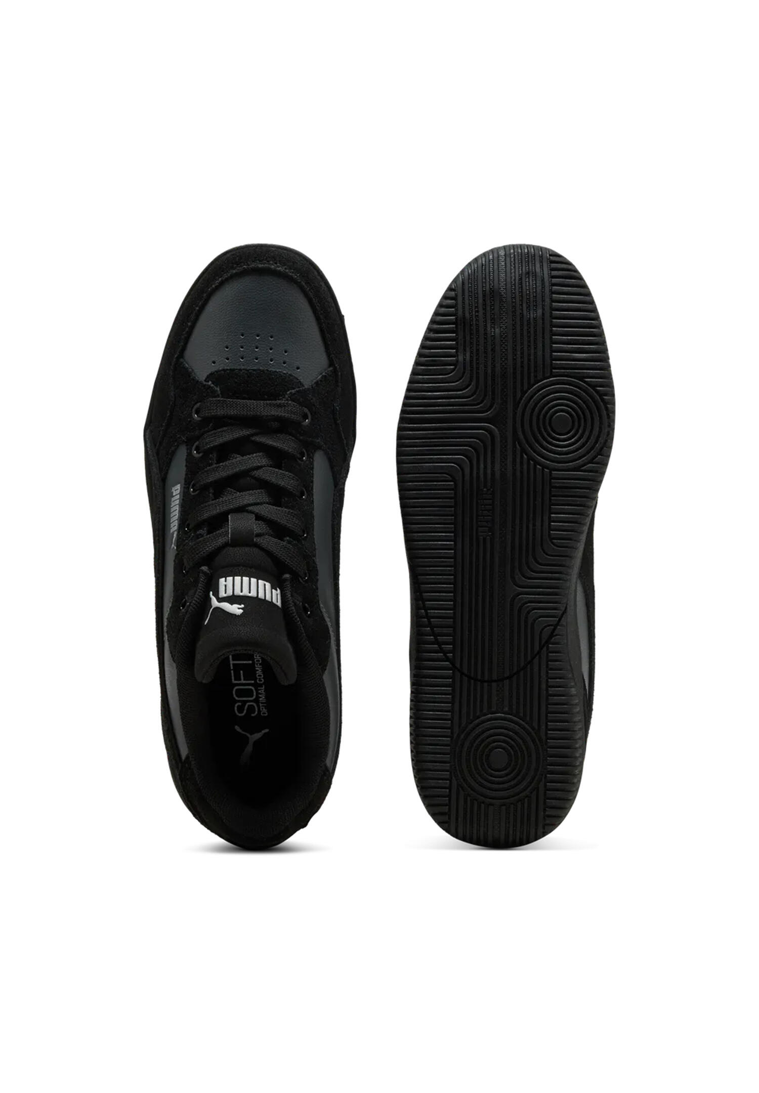 Puma Damen K-Moda OG Sneaker Lifestyle Schuhe 404760 03 Black-Silver Grey 4/5