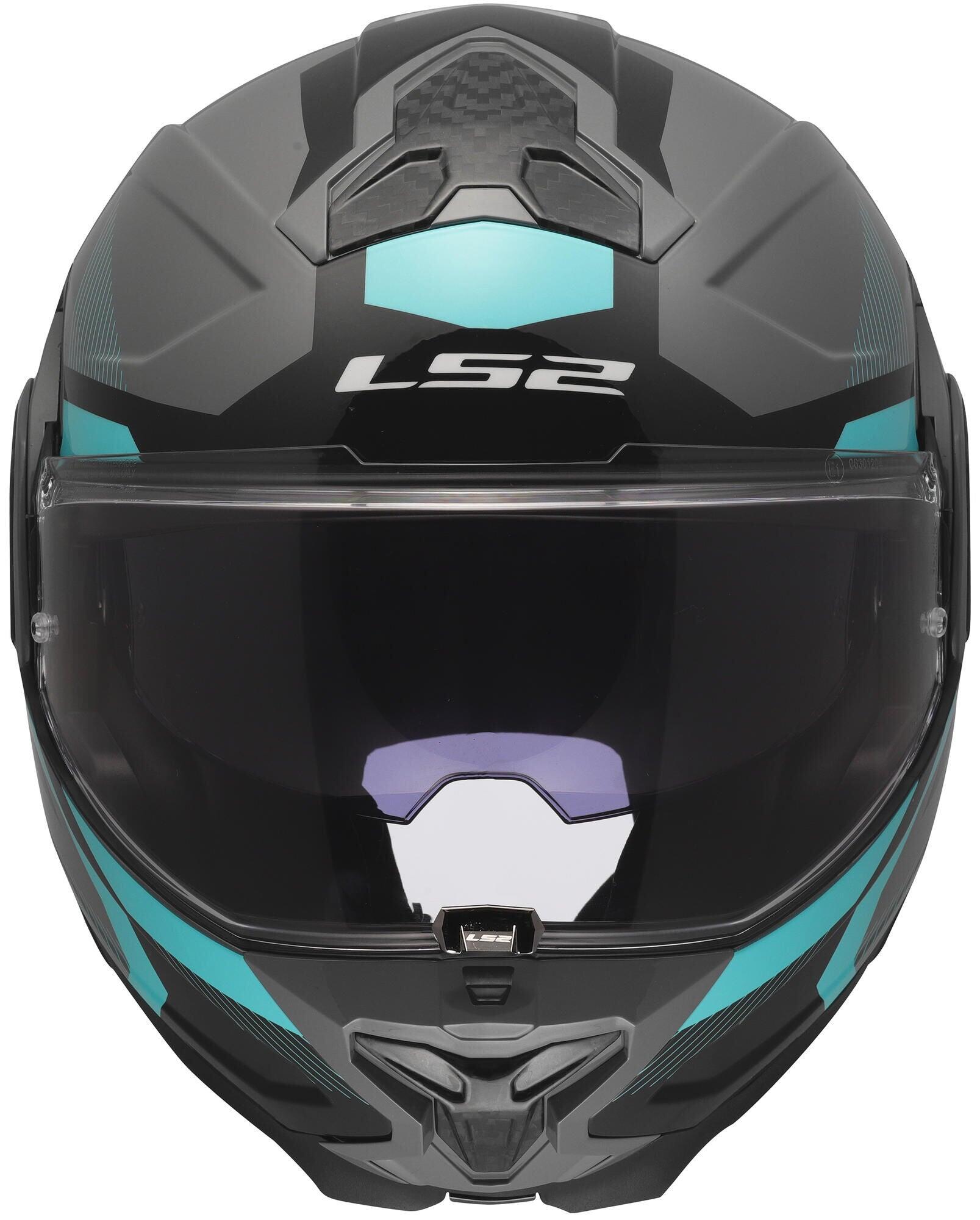 Kask LS2 FF910 Advant II Triple M szaro/niebiesko/czerwony
