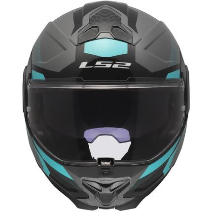 Kask LS2 FF910 Advant II Triple flip-up XL szary/niebieski/czerwony