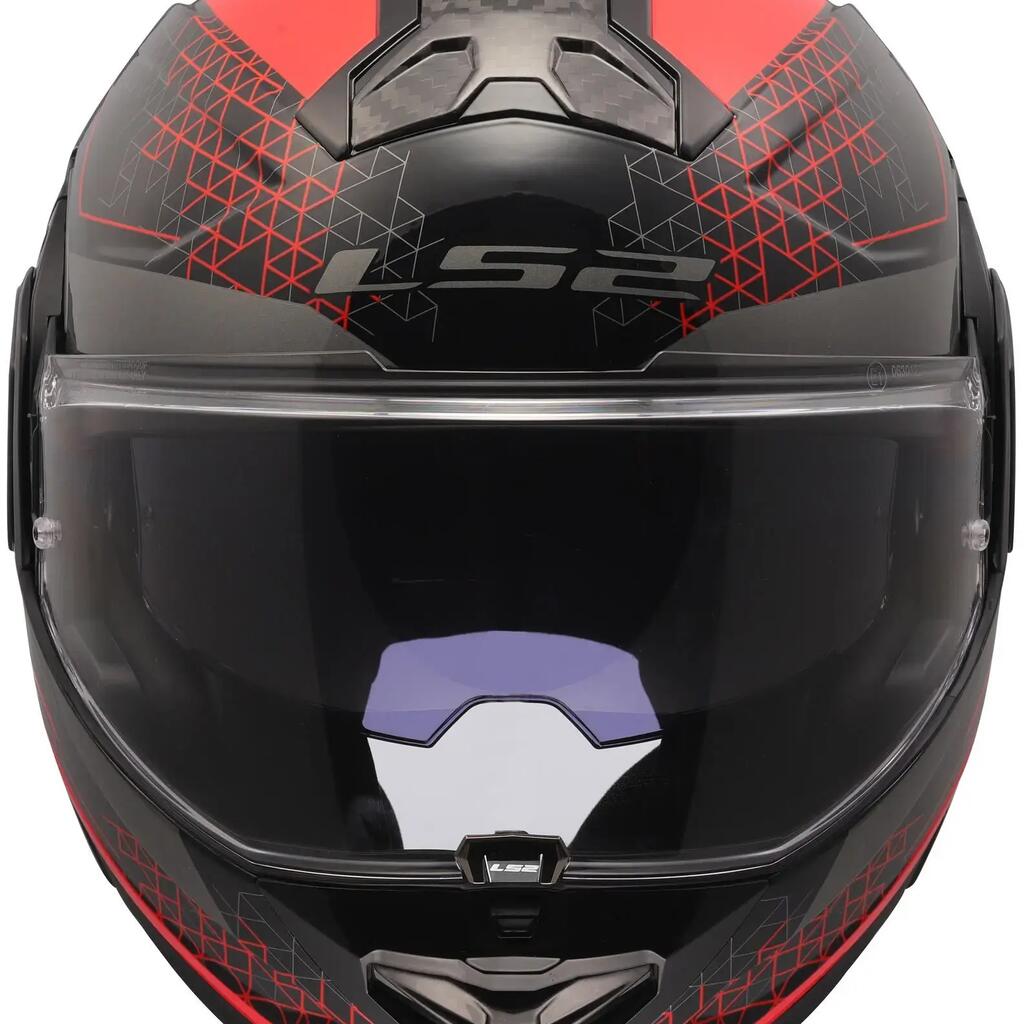LS2 FF910 Advant II Astral Flip-Up Helmet L Black/Red