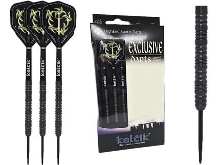 Steeldart Steel Dart Pfeile Keltik Corvin 20g Black - 90% Tungsten