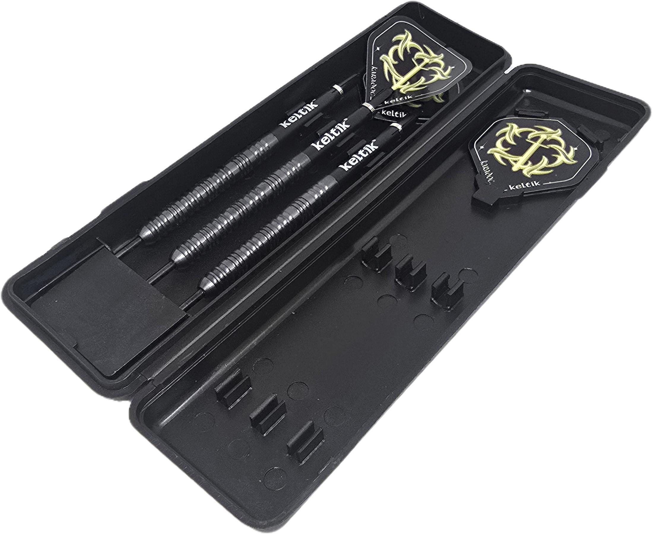 Dardos Steel Dart Keltik Corvin 20 g Black – 90 % tungsteno 6/6