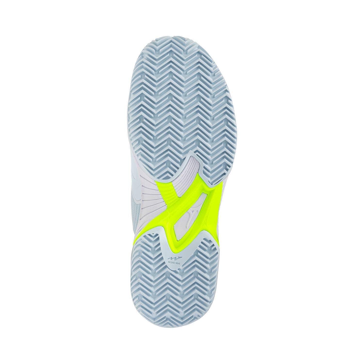 Mizuno Wave Exceed Court Clay Weiss/gelb Damen 61gc2521 4/5
