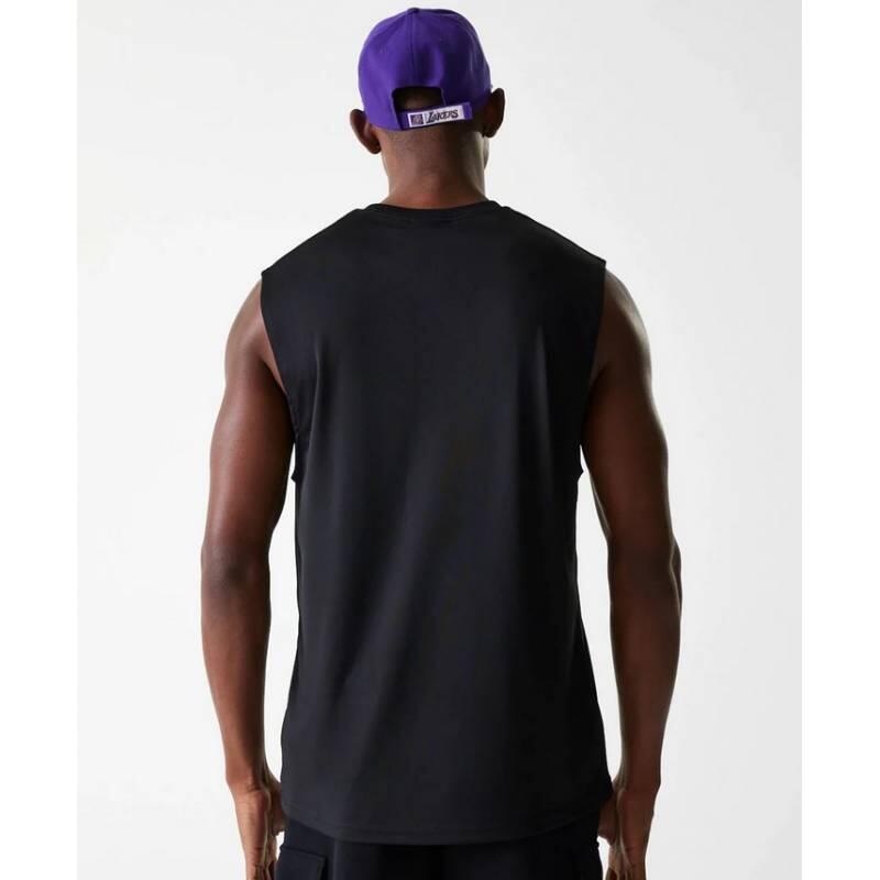 Débardeur NBA Los Angeles Lakers New Era Essential Noir 2/3