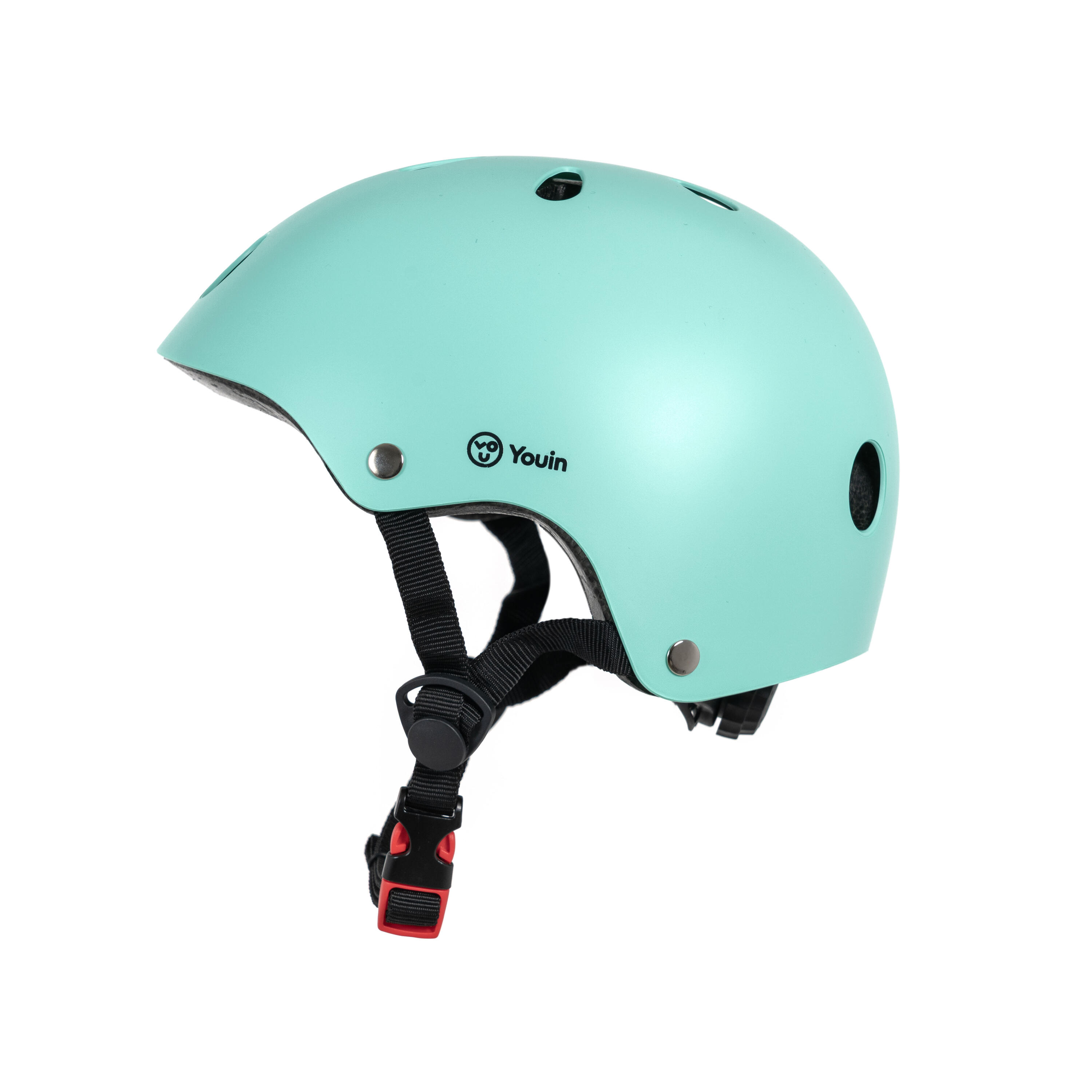 Casque enfant réglable Youin, couleur menthe, pour vélo et trottinette 3/7