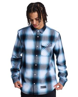 Flanellen overhemd marshal braun heren