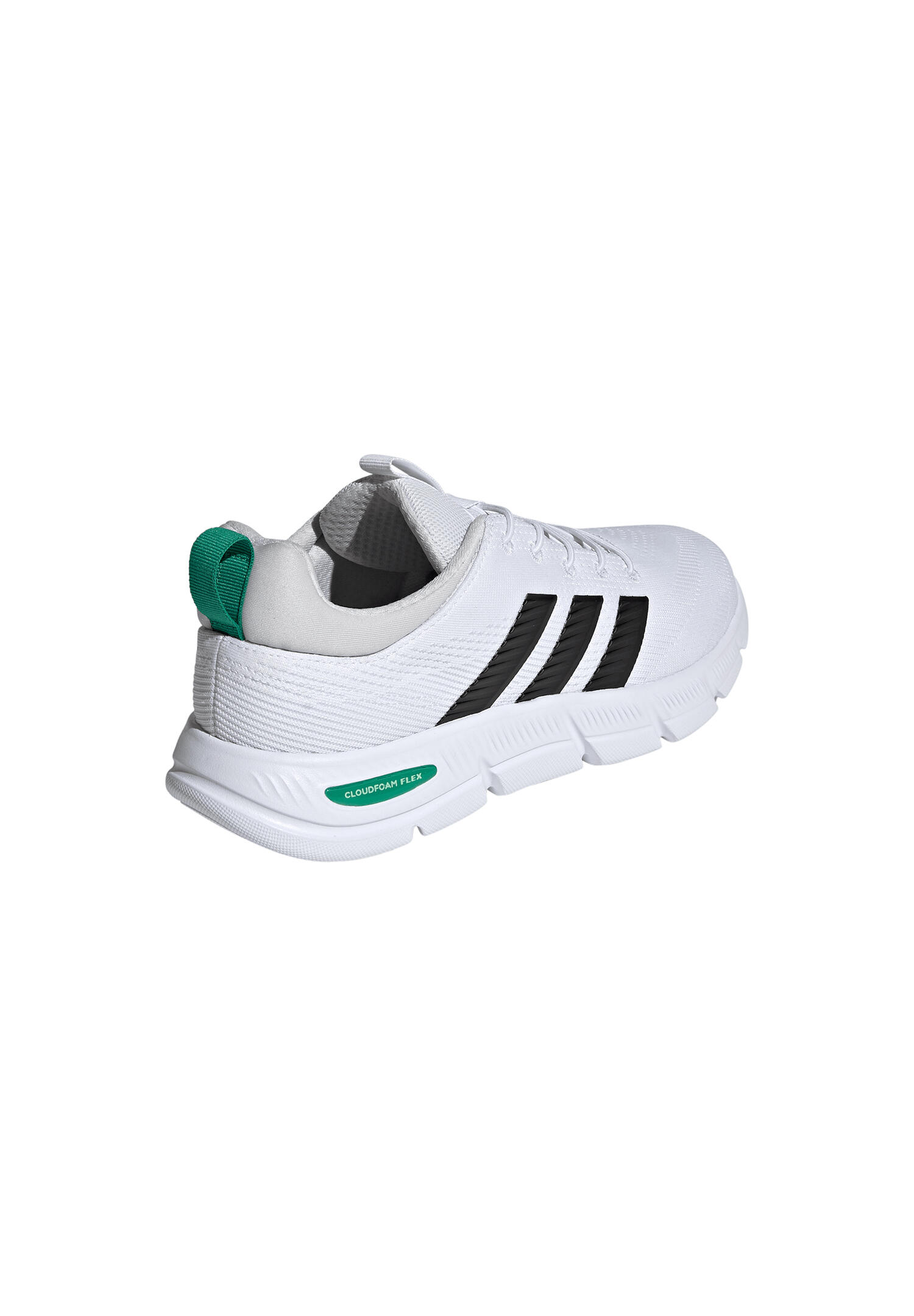 Adidas Herren Sneaker JS4854 Cloudfoam Flex-Elastic L White/Core Black WIDE 5/7
