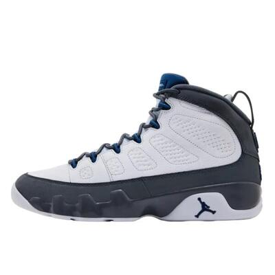Schoenen 9 retro flint grey french blue (2026)