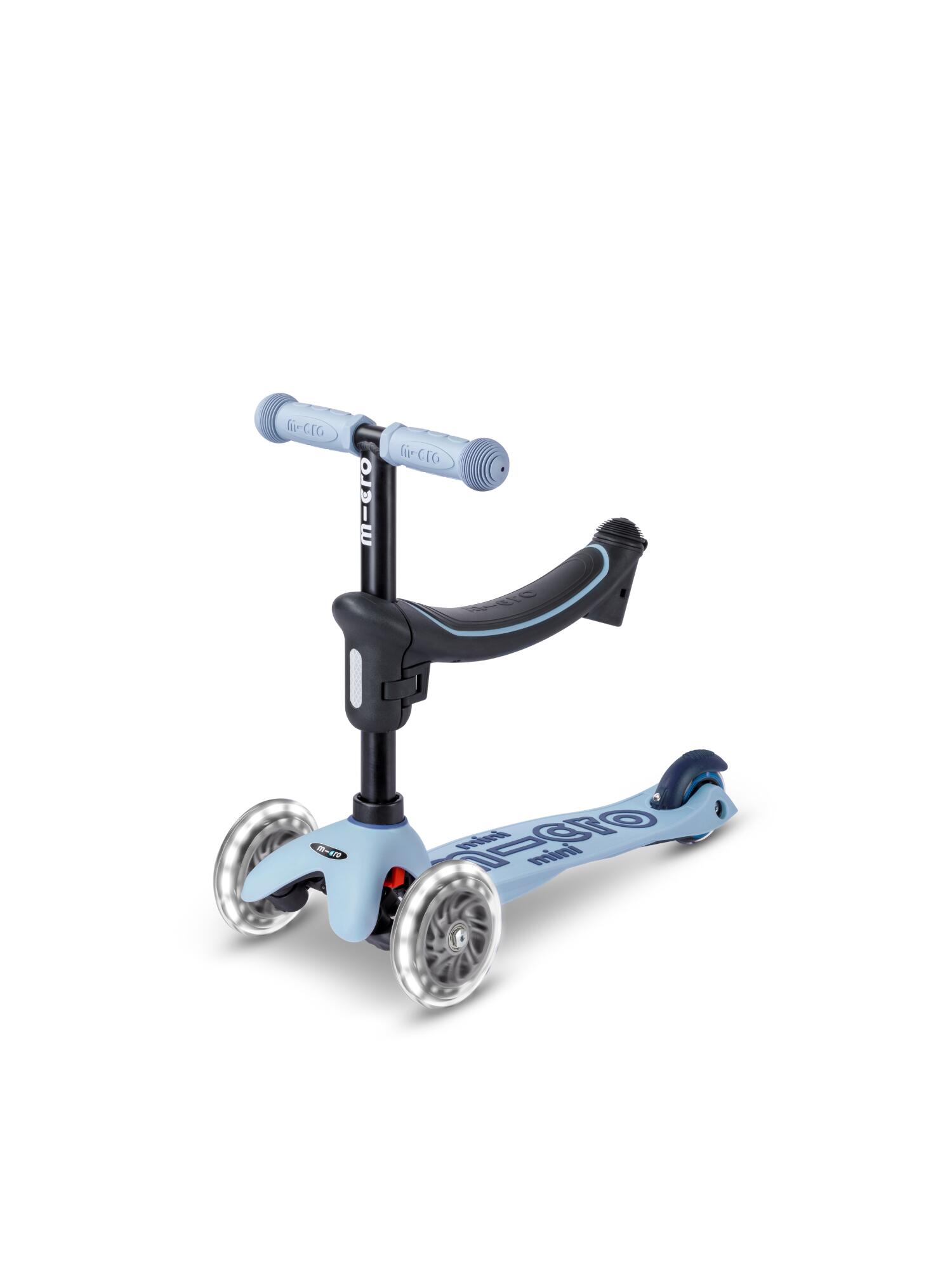 Trottinette évolutive  Mini2Grow 2.0  Ardoise LED 4/7