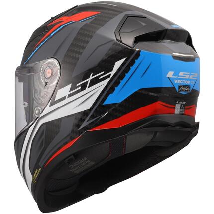 Kask integralny LS2 FF811 Vector II Carbon Savage 6K Carbon Pinlock