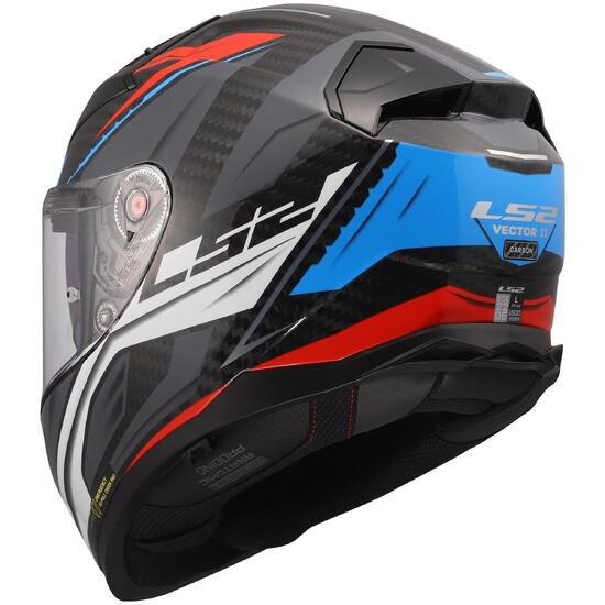 Kask integralny LS2 FF811 Vector II Carbon Savage 6K Carbon Pinlock