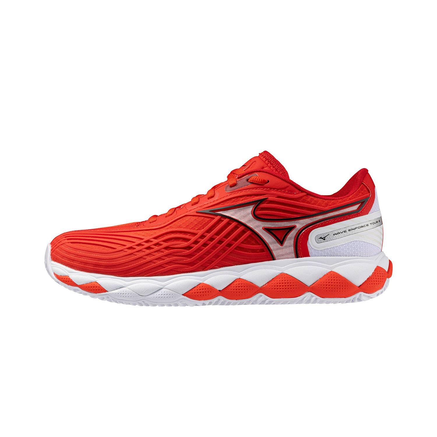 Mizuno Wave Enforce Tour 2 Clay Court Rot/weiss 61gc2603 2/5