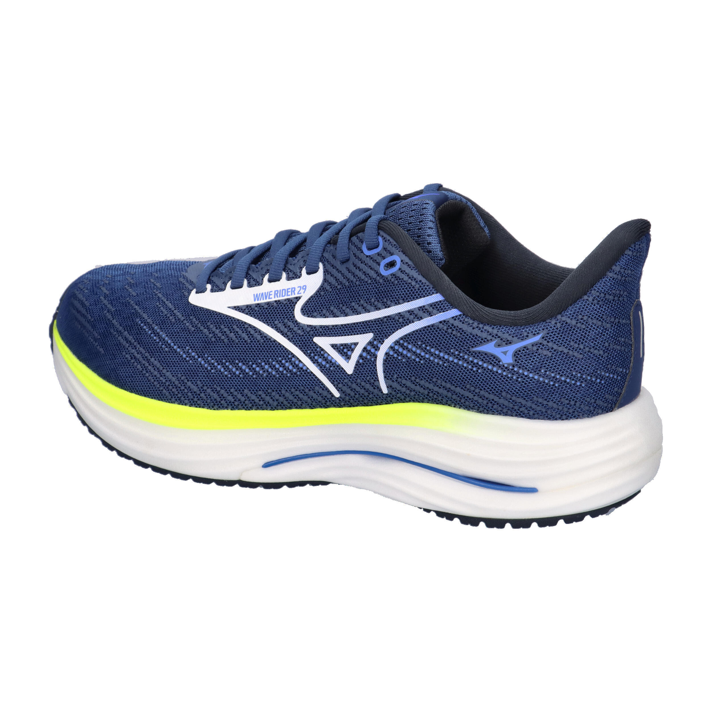 Chaussures pour hommes Mizuno Wave rider 29 Bleu 3/7
