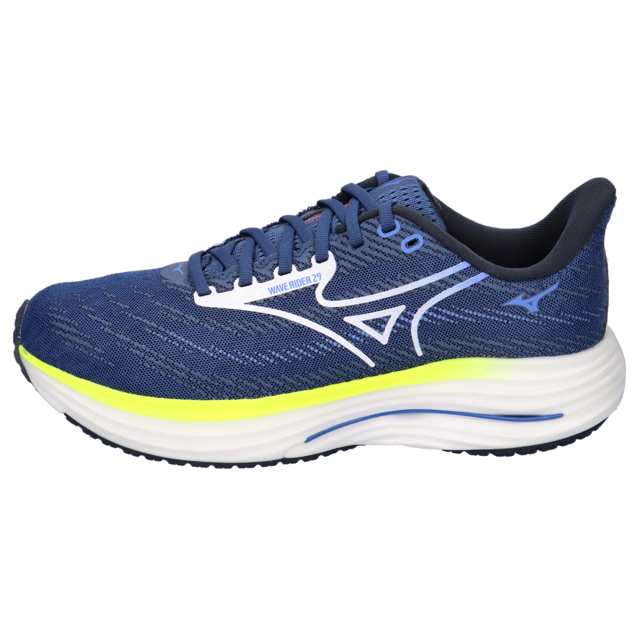 Chaussures pour hommes Mizuno Wave rider 29 Bleu 2/7