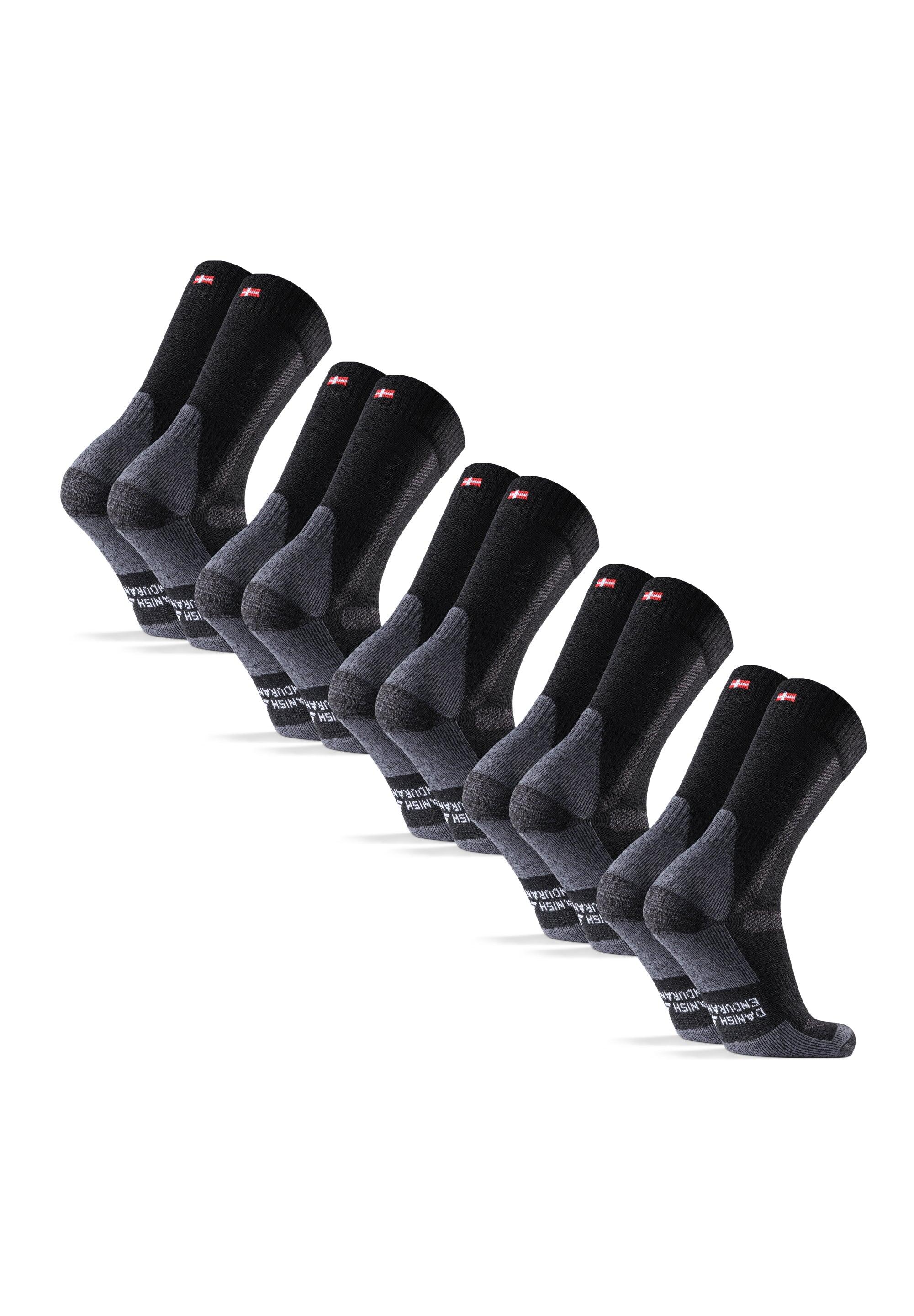 Calcetines de senderismo 5 pares Lana Merino Antiampollas Unisex 2/5