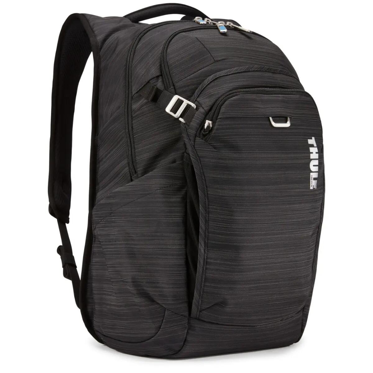 Rucsac urban cu compartiment laptop, Thule, Construct, 24L, Black 1/7