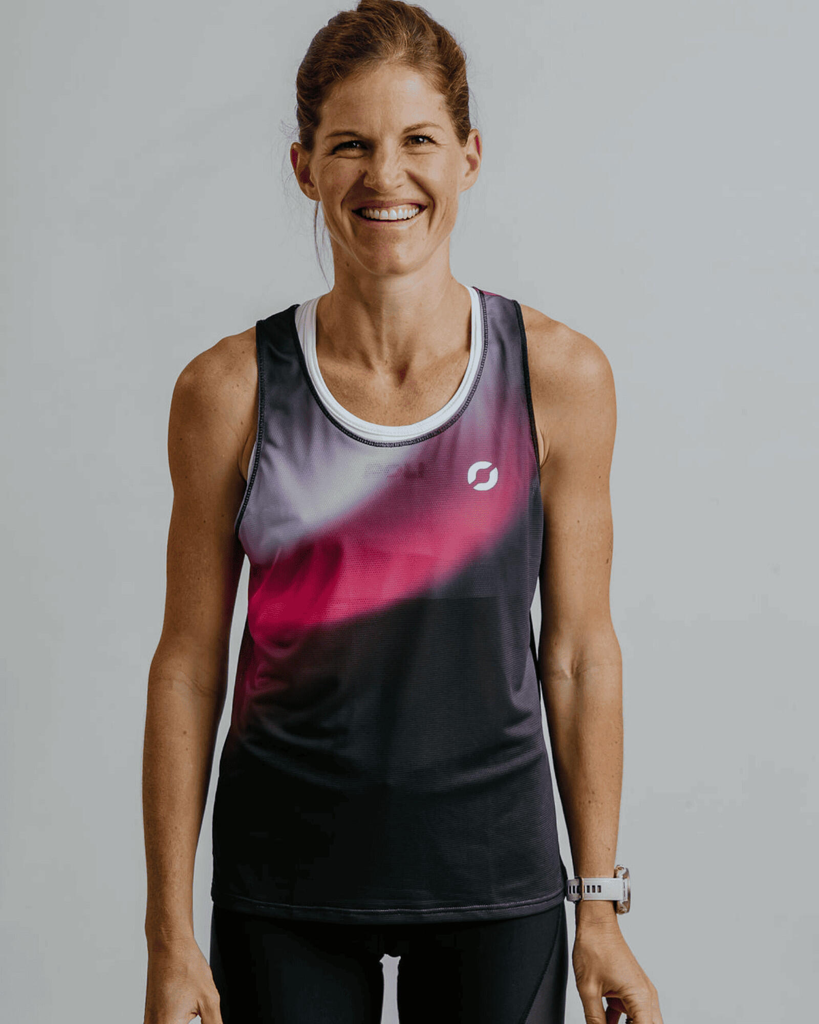 Camiseta de running sin mangas para mujer SPECTRA 2/6