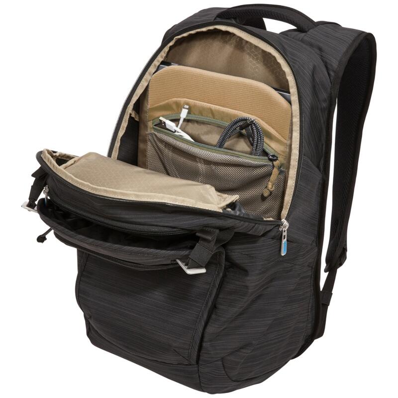 Rucsac urban cu compartiment laptop, Thule, Construct, 24L, Black