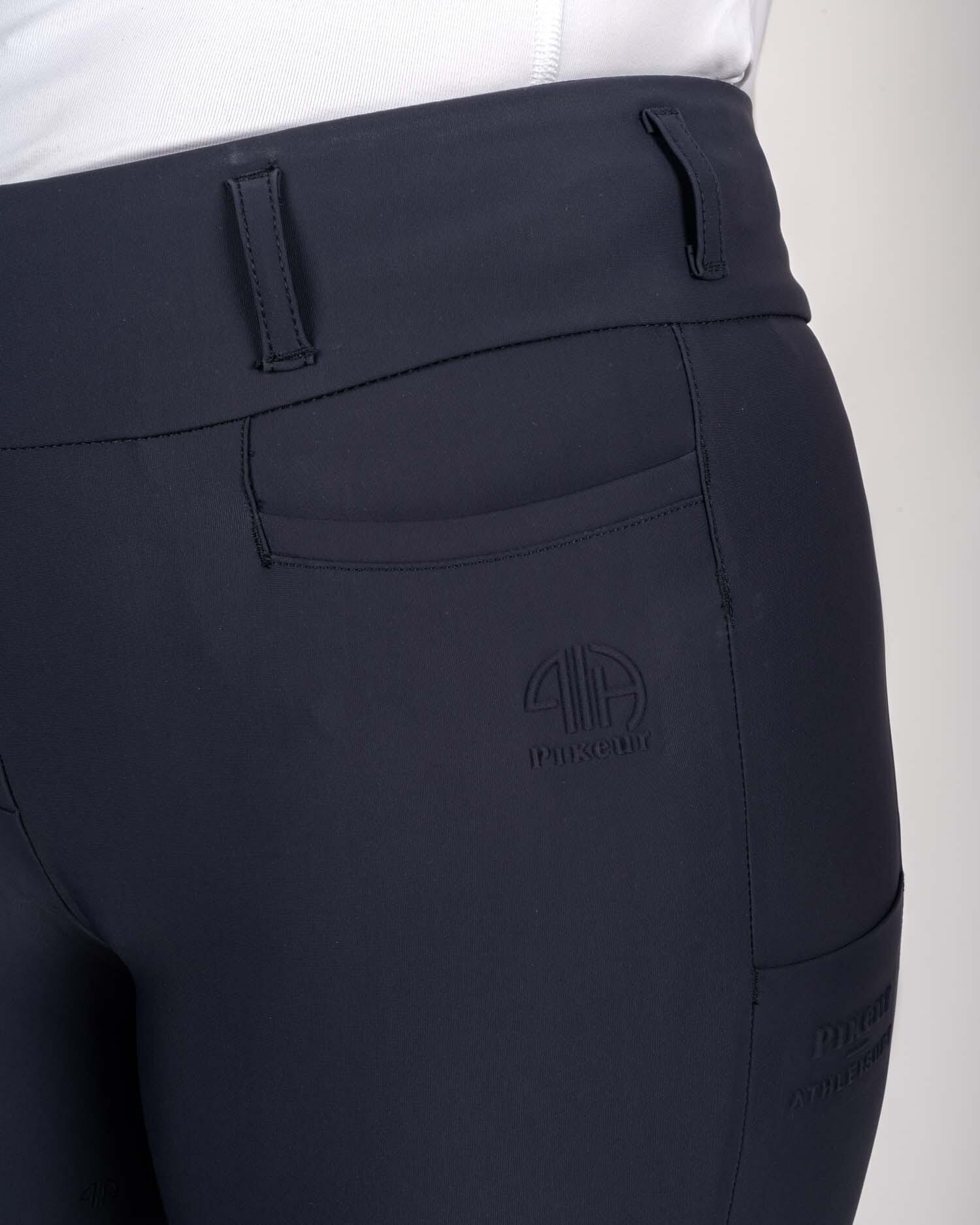 Reithose Damen Linnett mit Vollgrip nightblue 5/6