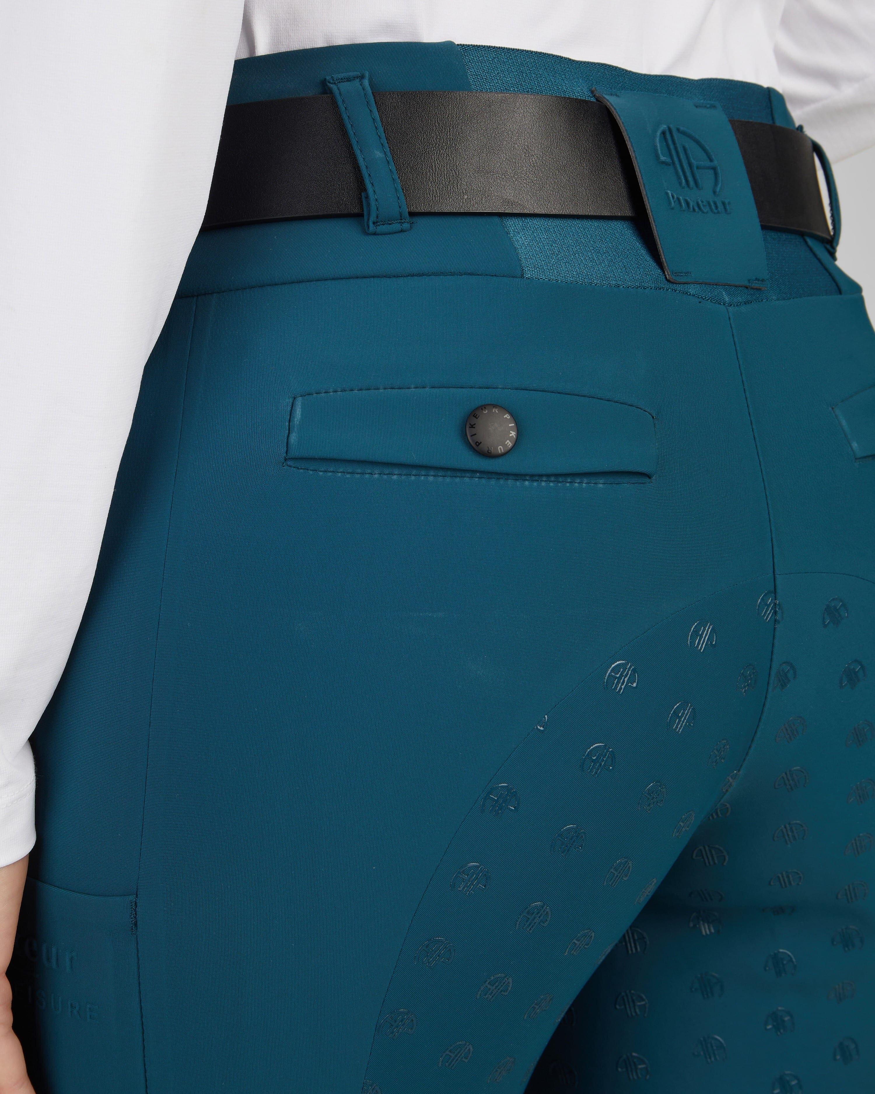 Reithose Damen Linnett mit Vollgrip deep ocean 4/7