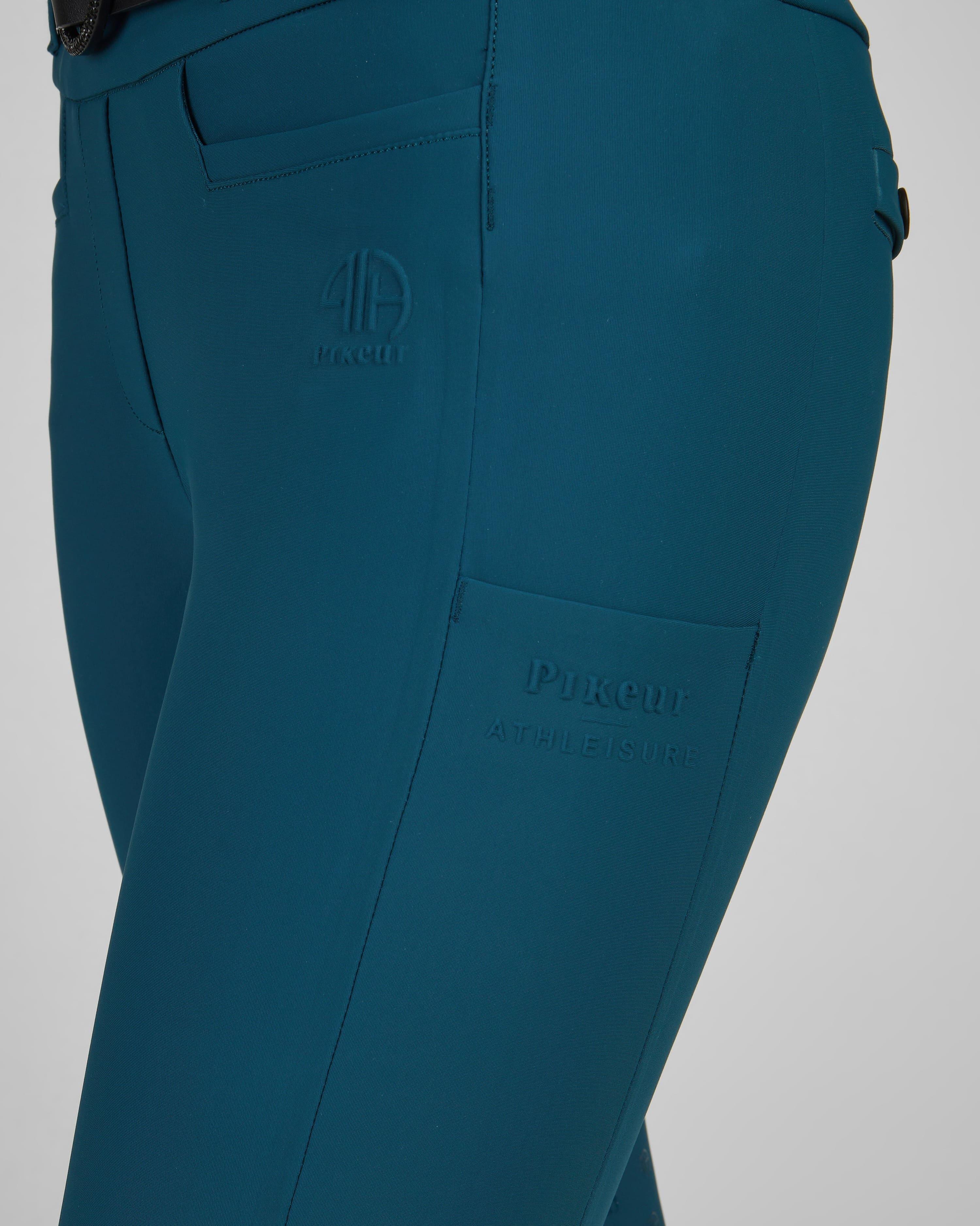 Reithose Damen Linnett mit Vollgrip deep ocean 2/7