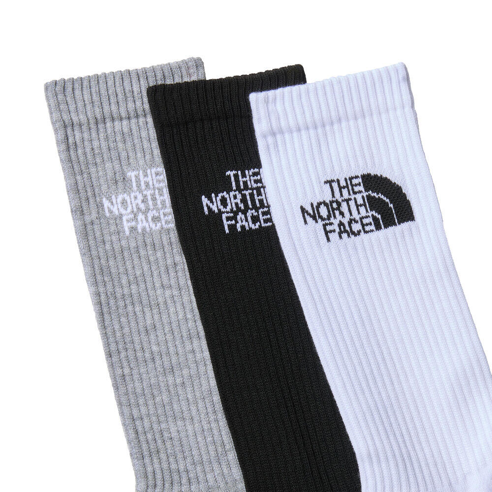 Calcetines The North Face Blanco, Negro y Gri 2/7