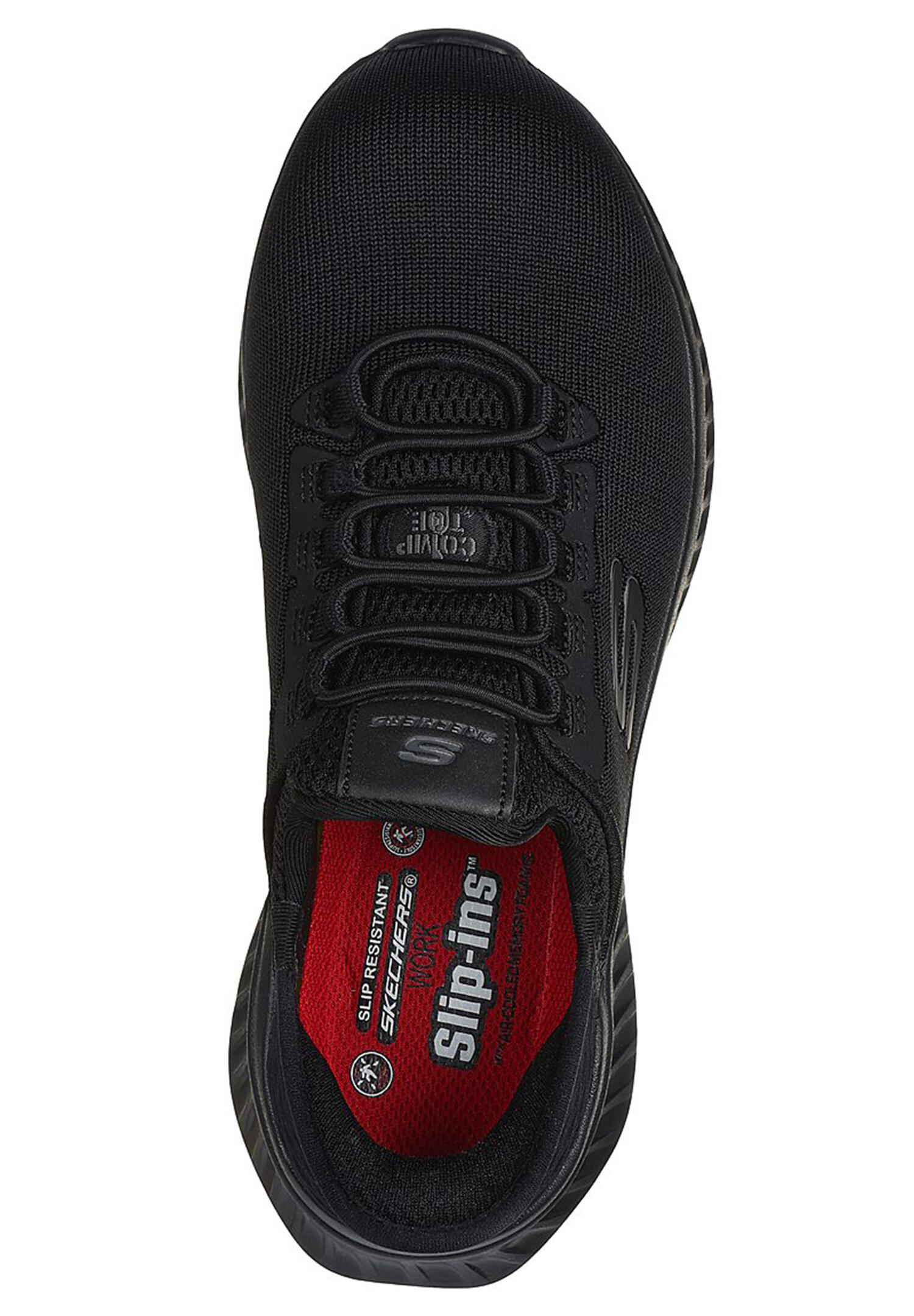 Skechers Damen TILIDO OMBRAY Slip-Ins Arbeitsschuhe 108152EC BLK Schwarz 3/5