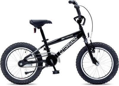 Tornado bmx fiets 16 inch zwart – stevig en stijlvol