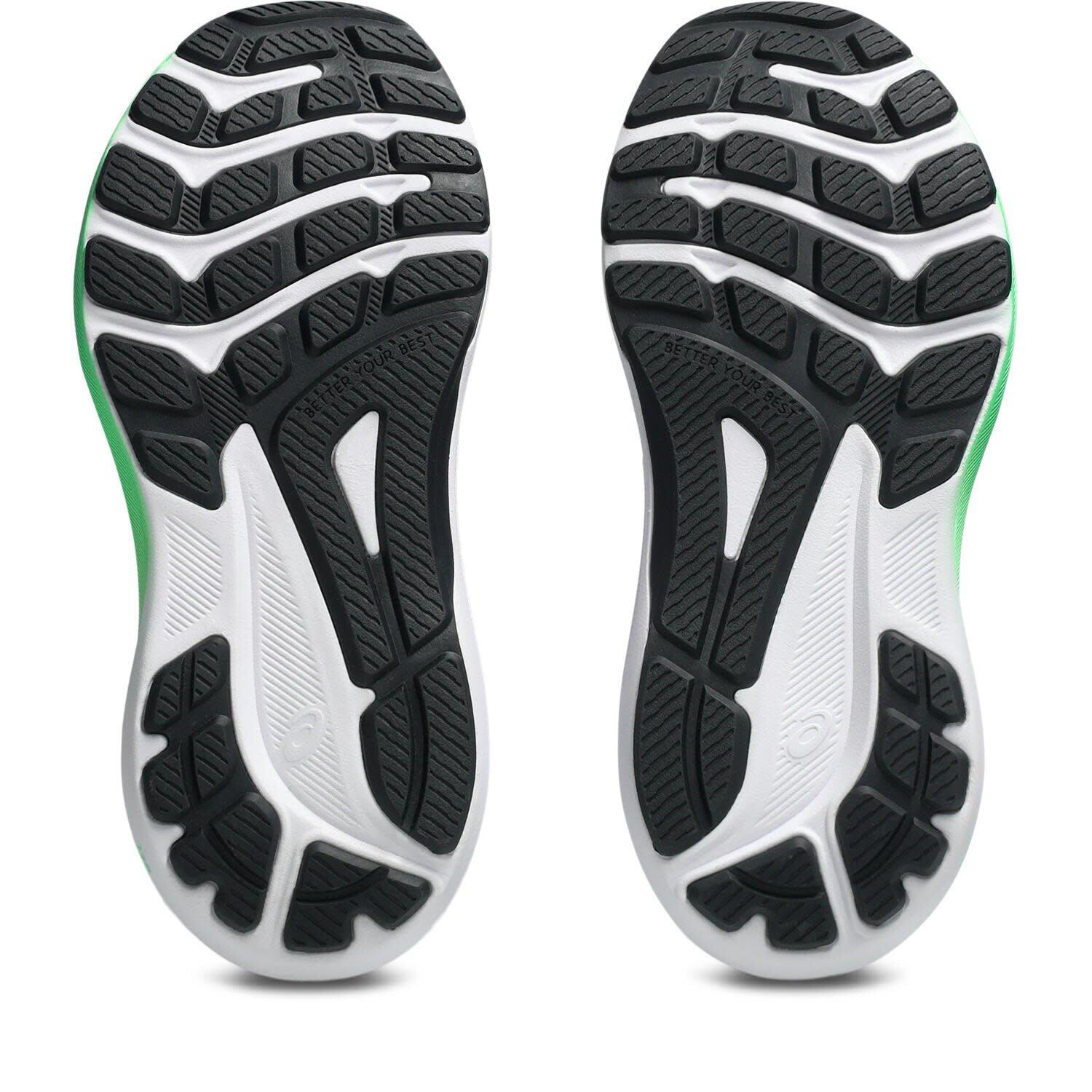 Calcado De Corrida Crianças - ASICS GT-1000 14 PS - Midnight/Vital Green 4/6