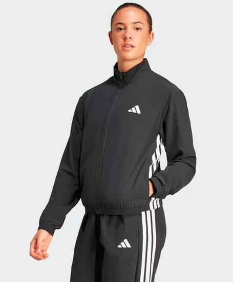 Giacca a vento donna adidas essentials - nero