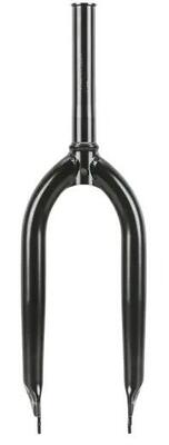 Premium varanyak bmx voorvork - zwart - 20mm