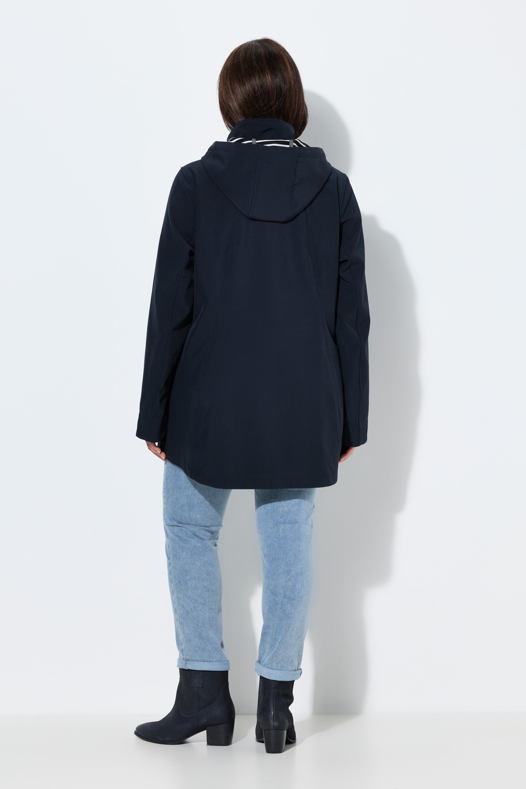 Femme Veste Softshell HYPRAR à capuche modèle imperméable coupe évasée 2/7