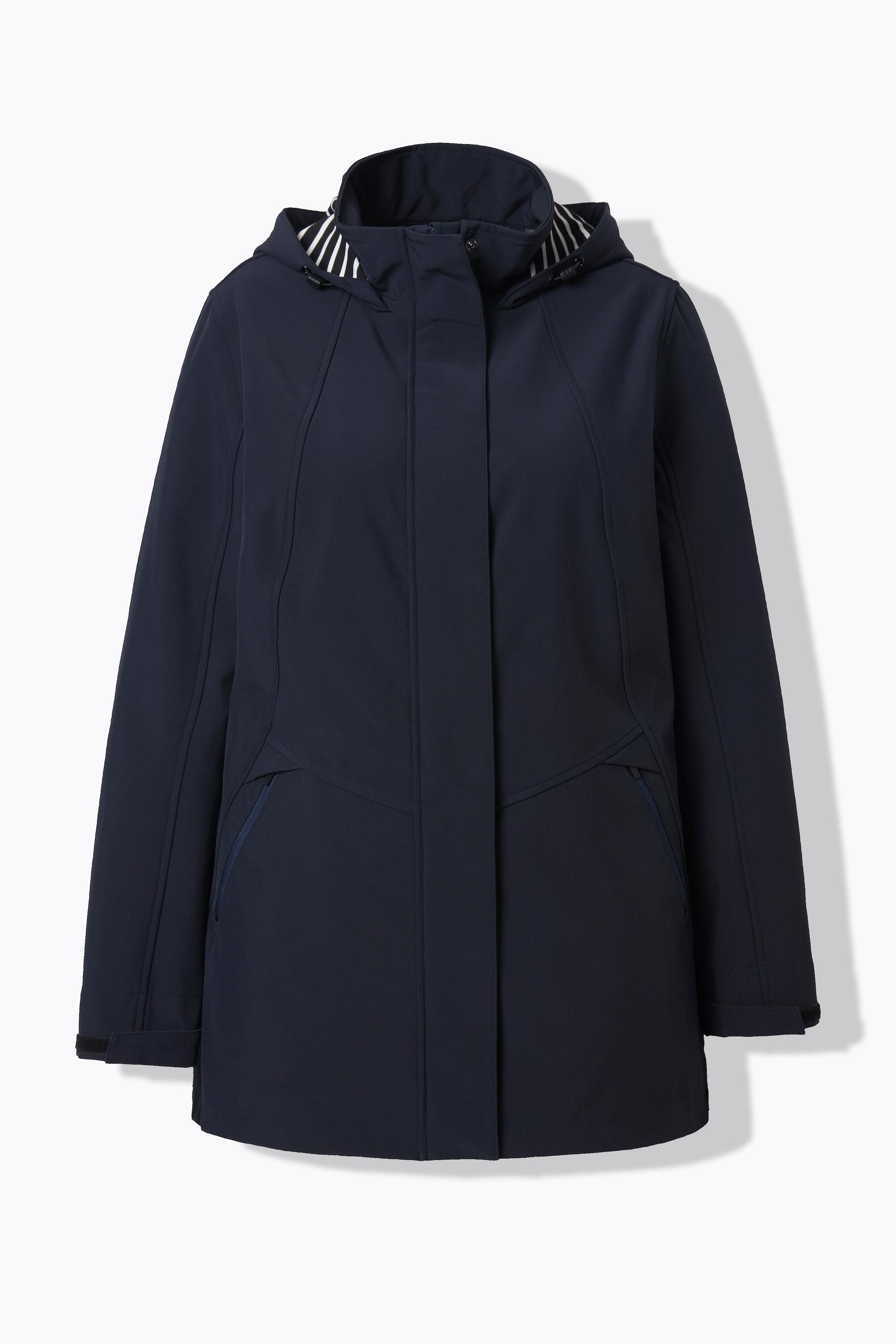 Femme Veste Softshell HYPRAR à capuche modèle imperméable coupe évasée 7/7