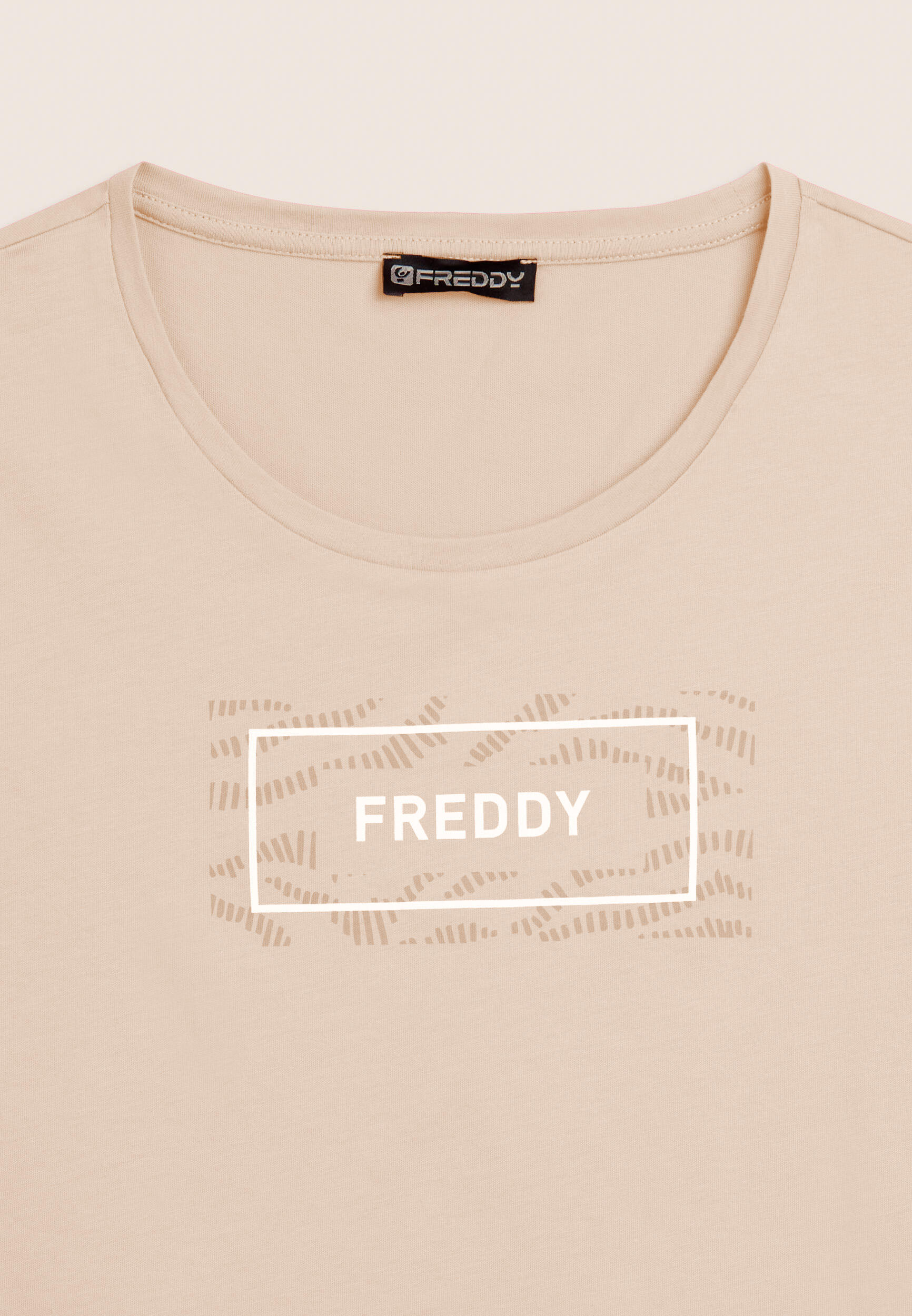 T-shirt con Logo FREDDY su Grafica Ondulata 3/3