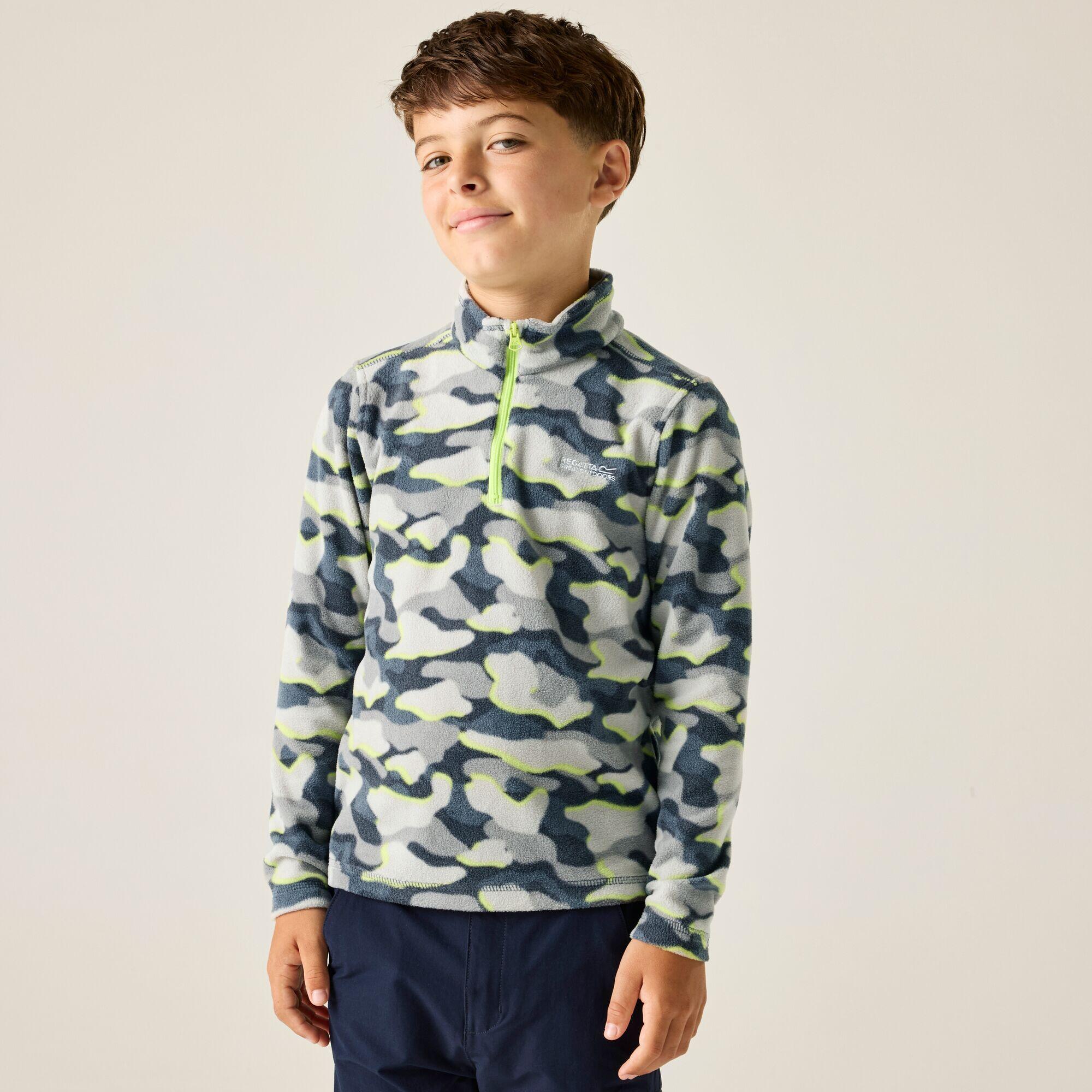 Kids Hot Shot II Half Zip Fleece