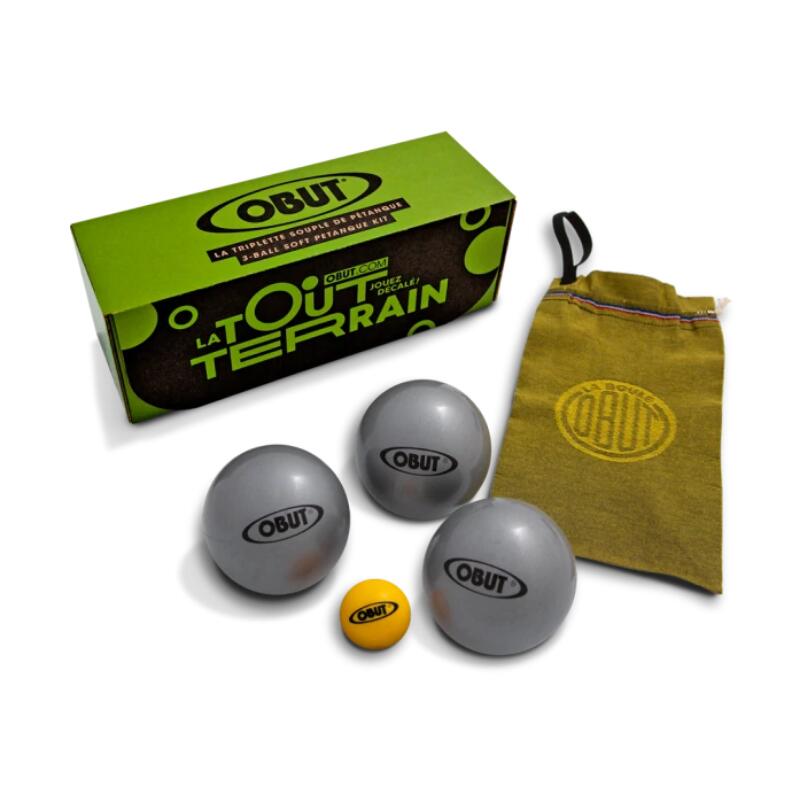 Boules de pétanque intérieur Gris - OBUT 2/2