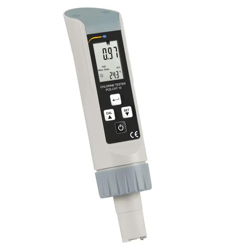 Medidor digital PCE-CHT 10 PCE Cloro Libre 0-10 mg/l Piscinas IP67 1/4