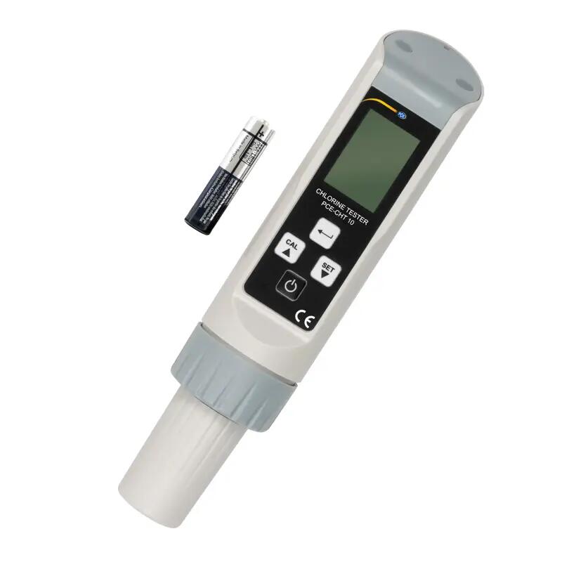 Medidor digital PCE-CHT 10 PCE Cloro Libre 0-10 mg/l Piscinas IP67 2/4