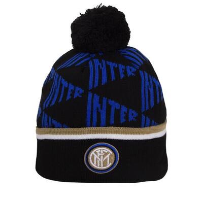 Berretto Inter Milano All Over - Nero