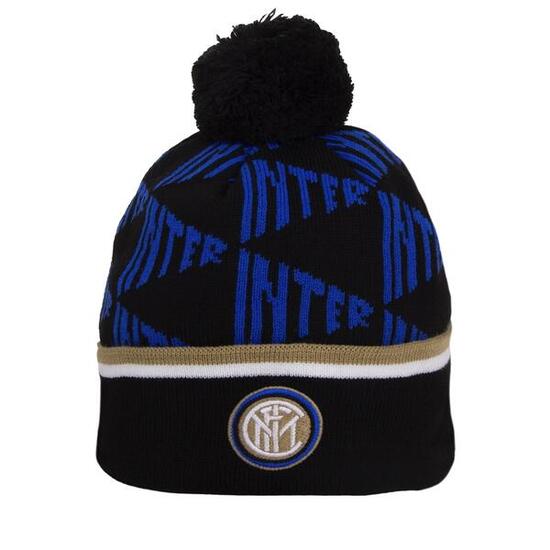 Berretto Inter Milano All Over - Nero