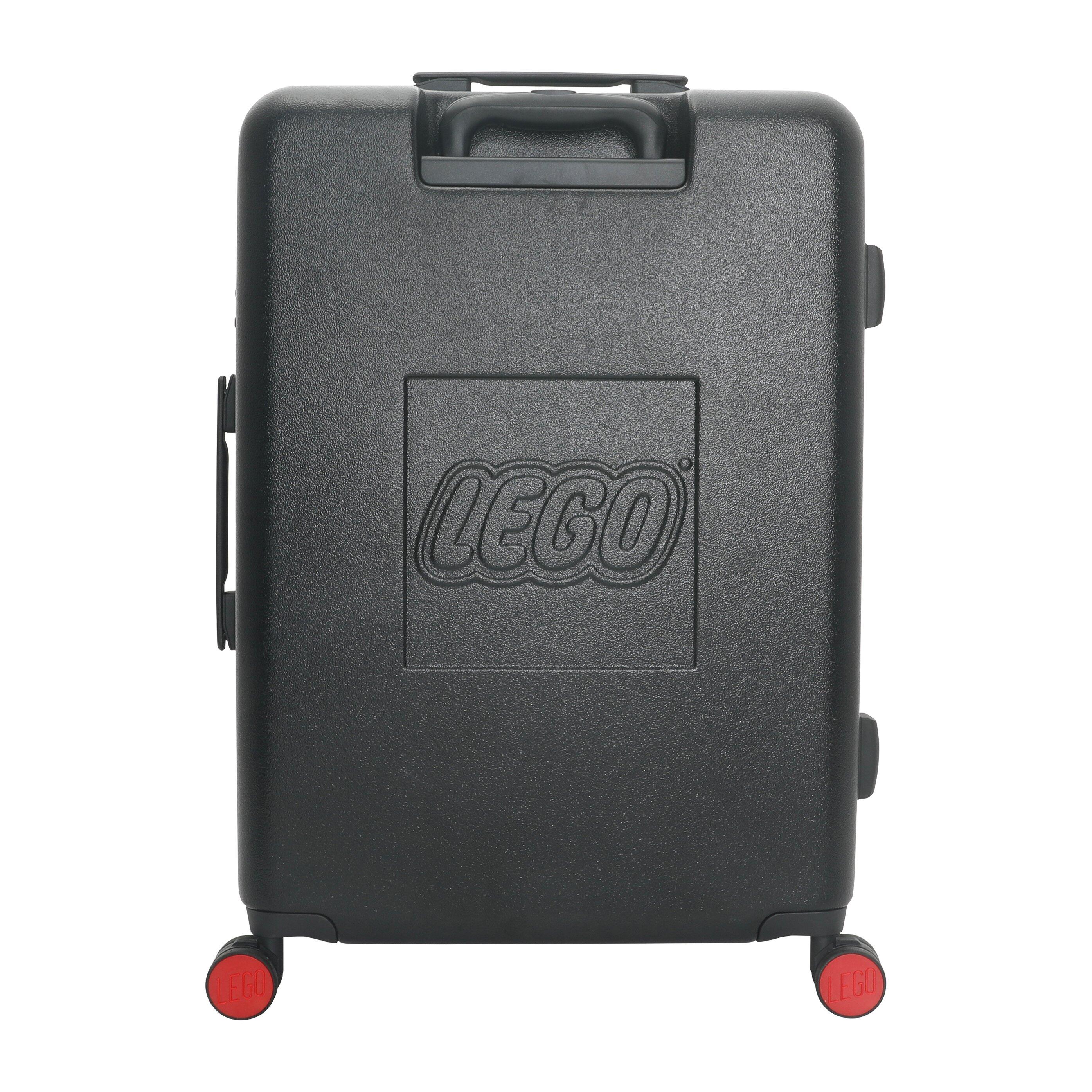 Maleta Trolley LEGO Brick 2X2 Urban 28" Negro Rojo 2/5