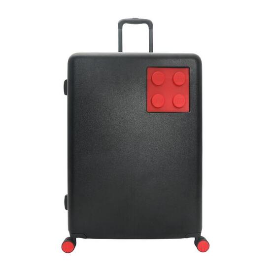 Valise Trolley LEGO Brick 2X2 Urban 28" Noir Rouge