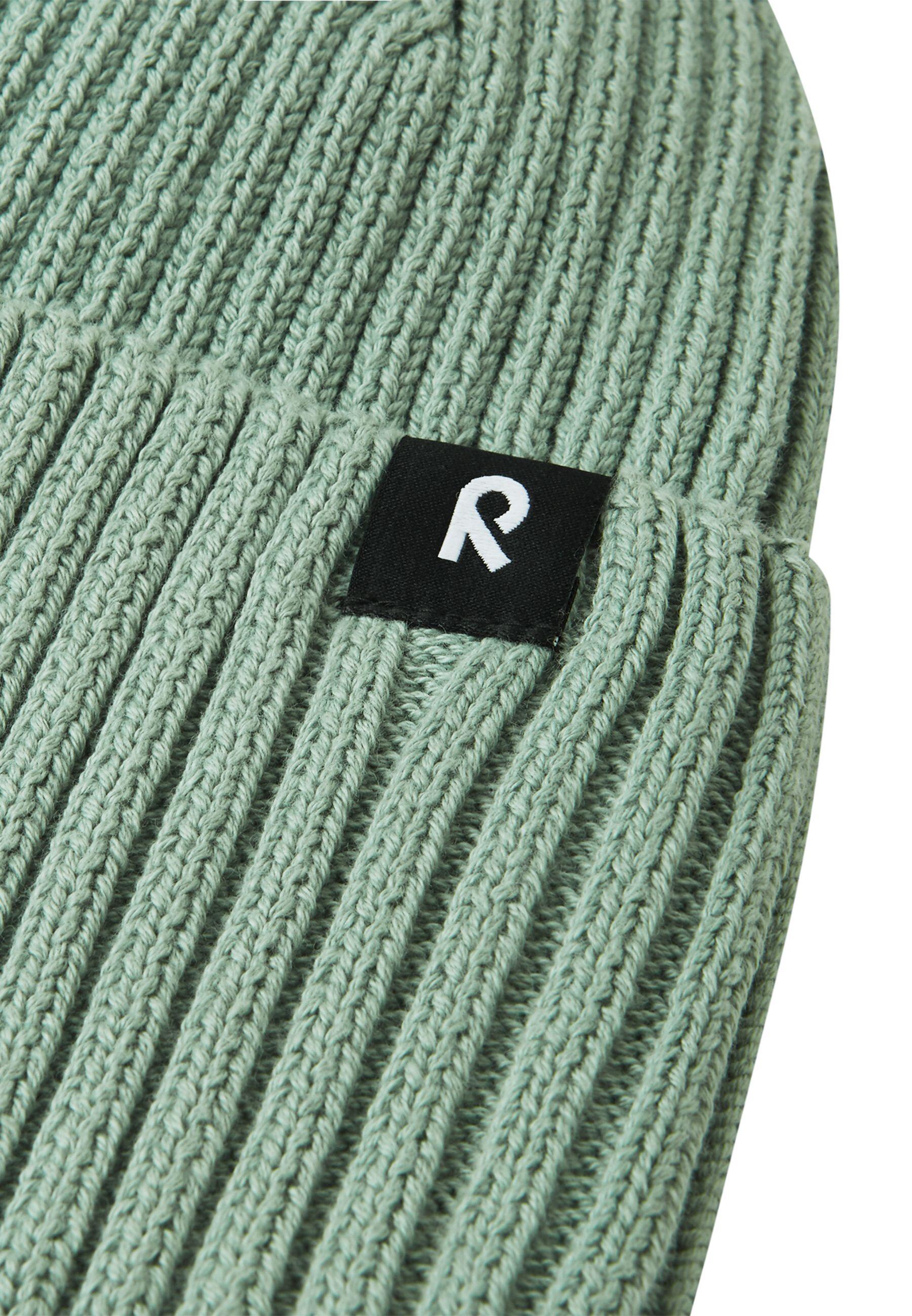 Beanie Mütze Hattara - Mütze mit Rippenstrick aus 100% Bio Baumwolle 3/5