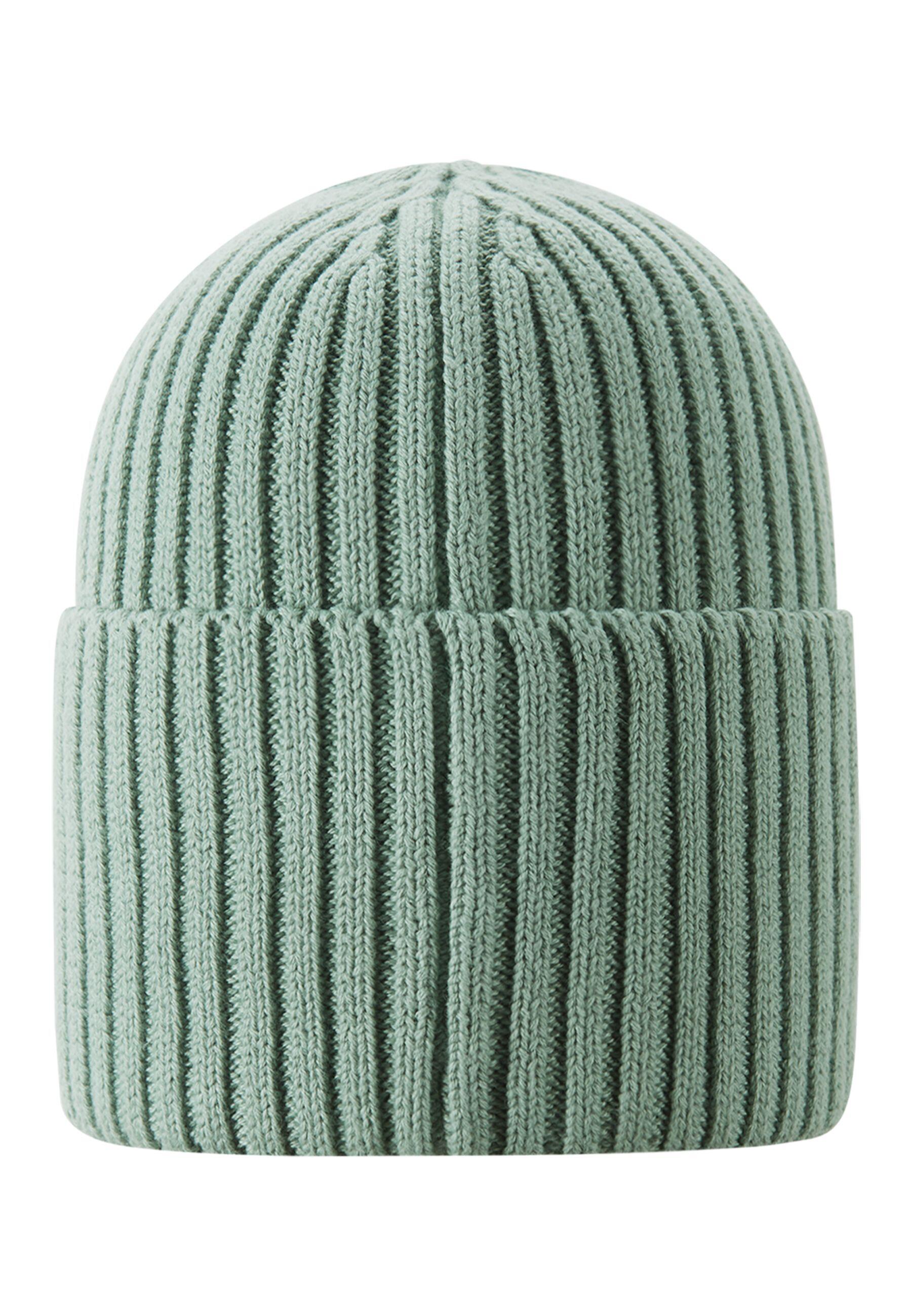 Beanie Mütze Hattara - Mütze mit Rippenstrick aus 100% Bio Baumwolle 2/5