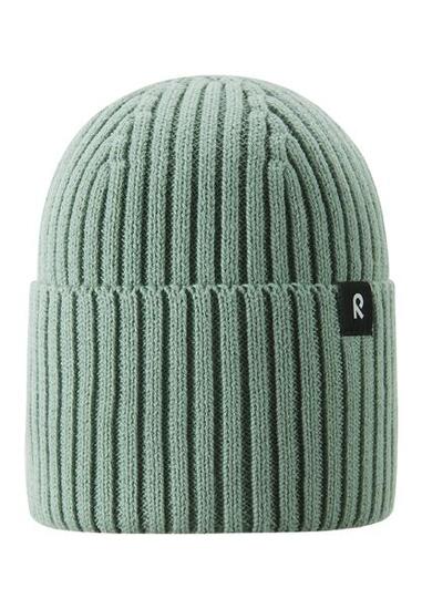 Beanie Mütze Hattara - Mütze mit Rippenstrick aus 100% Bio Baumwolle