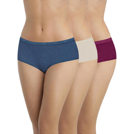 Lot de 3 Boxers Femme Les Pockets Coton
